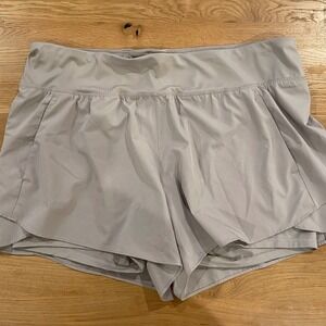 Avia Womens XXL‎ Running Shorts Gray Athletic Lightweight Activewear
